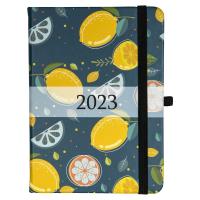 Kalendarz 2023 B6 tyg. Hip hop cytryna ELEFANT. Wydawca: ELEFANT. Dobreksiazki.pl Opakowanie Kalendarz 2023 B6 tyg. Hip hop cytryna ELEFANT