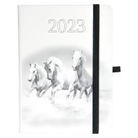 Kalendarz 2023 B6 tyg. Hip hop konie ELEFANT. Wydawca: ELEFANT. Dobreksiazki.pl Opakowanie Kalendarz 2023 B6 tyg. Hip hop konie ELEFANT