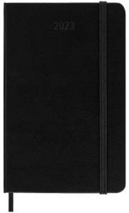 Kalendarz 2023 dzienny 12ML czarny. Wydawca: Moleskine. Dobreksiazki.pl Opakowanie Kalendarz 2023 dzienny 12ML czarny