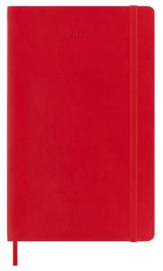 Kalendarz 2023 dzienny 12ML miękka scarlet red. Wydawca: Moleskine. Dobreksiazki.pl Opakowanie Kalendarz 2023 dzienny 12ML miękka scarlet red