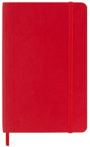 Kalendarz 2023 dzienny 12MP miękka scarlet red. Wydawca: Moleskine. Dobreksiazki.pl Opakowanie Kalendarz 2023 dzienny 12MP miękka scarlet red