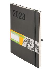 Kalendarz 2023 Impresja B5 szary TDW ANTRA. Wydawca: Antra. Dobreksiazki.pl Opakowanie Kalendarz 2023 Impresja B5 szary TDW ANTRA