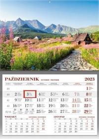 Kalendarz 2023 jednodzielny Tatry. Wydawca: Wokół nas. Dobreksiazki.pl Opakowanie Kalendarz 2023 jednodzielny Tatry