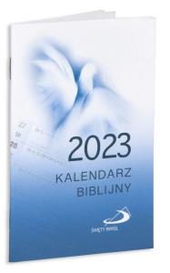 Kalendarz 2023 kieszonkowy biblijny. Wydawca: Edycja Świętego Pawła. Dobreksiazki.pl Opakowanie Kalendarz 2023 kieszonkowy biblijny