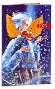 Kalendarz 2023 kieszonkowy Wiara - Anioł. Wydawca: Edycja Świętego Pawła. Dobreksiazki.pl Opakowanie Kalendarz 2023 kieszonkowy Wiara - Anioł