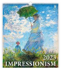 Opakowanie Kalendarz 2023 ścienny Impressionism