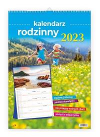 Kalendarz 2023 ścienny - Kalendarz rodzinny. Wydawca: Edycja Świętego Pawła. Dobreksiazki.pl Opakowanie Kalendarz 2023 ścienny - Kalendarz rodzinny
