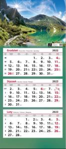 Kalendarz 2023 trójdzielny 1 szt. mix. Wydawca: Artsezon. Dobreksiazki.pl Opakowanie Kalendarz 2023 trójdzielny 1 szt. mix