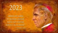 Kalendarz 2023 trójdzielny - Abp Fulton J. Sheen. Wydawca: Wydawnictwo Diecezjalne i Drukarnia w Sandomierzu. Dobreksiazki.pl Opakowanie Kalendarz 2023 trójdzielny - Abp Fulton J. Sheen