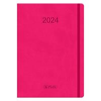 Kalendarz 2024 A5 Flex róż HERLITZ. Wydawca: HERLITZ. Dobreksiazki.pl Opakowanie Kalendarz 2024 A5 Flex róż HERLITZ