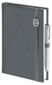 Opakowanie Kalendarz 2024 B6 Dzienny Cross srebrny