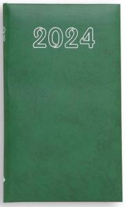 Kalendarz 2024 B7 Print - niebieski. Autor: Praca zbiorowa. Dobreksiazki.pl Okładka książki Kalendarz 2024 B7 Print - niebieski