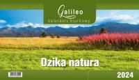 Kalendarz 2024 Biurkowy Galileo Dzika Natura. Wydawca: CRUX. Dobreksiazki.pl Opakowanie Kalendarz 2024 Biurkowy Galileo Dzika Natura