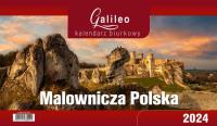 Kalendarz 2024 Biurkowy Galileo Malownicza Polska. Wydawca: CRUX. Dobreksiazki.pl Opakowanie Kalendarz 2024 Biurkowy Galileo Malownicza Polska