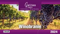 Kalendarz 2024 Biurkowy Galileo Winobranie. Wydawca: CRUX. Dobreksiazki.pl Opakowanie Kalendarz 2024 Biurkowy Galileo Winobranie