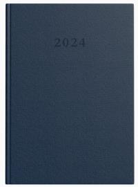 Kalendarz 2024 książkowy A5 Standard DTP granatowy. Wydawca: Top 2000. Dobreksiazki.pl Opakowanie Kalendarz 2024 książkowy A5 Standard DTP granatowy