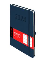 Kalendarz 2024 Memo A5 TDW granat. Wydawca: Antra kalendarze. Dobreksiazki.pl Opakowanie Kalendarz 2024 Memo A5 TDW granat
