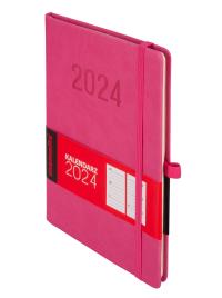 Kalendarz 2024 Memo A5 TDW róż. Autor: Opracowanie zbiorowe. Dobreksiazki.pl Okładka książki Kalendarz 2024 Memo A5 TDW róż