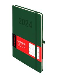 Kalendarz 2024 Memo A5 TDW zielony. Autor: -. Dobreksiazki.pl Okładka książki Kalendarz 2024 Memo A5 TDW zielony