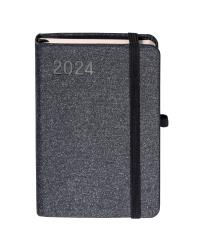 Kalendarz 2024 Sakura A6 czarny TDW. Autor: -. Dobreksiazki.pl Okładka książki Kalendarz 2024 Sakura A6 czarny TDW
