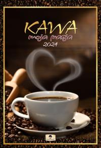 Kalendarz 2024 ścienny A3 kawa moja pasja VD.18. Wydawca: Pan Kalendarzyk. Dobreksiazki.pl Opakowanie Kalendarz 2024 ścienny A3 kawa moja pasja VD.18