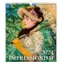 Kalendarz 2024 ścienny Impressionism HELMA. Wydawca: Helma. Dobreksiazki.pl Opakowanie Kalendarz 2024 ścienny Impressionism HELMA
