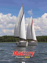 Kalendarz 2024 Ścienny Mazury. Wydawca: AVANTI. Dobreksiazki.pl Opakowanie Kalendarz 2024 Ścienny Mazury