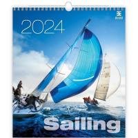 Kalendarz 2024 ścienny Sailing HELMA. Wydawca: Helma. Dobreksiazki.pl Opakowanie Kalendarz 2024 ścienny Sailing HELMA