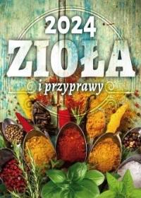 Kalendarz 2024 Ścienny Zioła. Wydawca: Wydawnictwo Duszpasterstwa Rolników. Dobreksiazki.pl Opakowanie Kalendarz 2024 Ścienny Zioła
