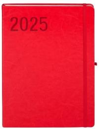 Kalendarz 2025 A4 Formalizm TDW czerwony. Autor: -. Dobreksiazki.pl Okładka książki Kalendarz 2025 A4 Formalizm TDW czerwony