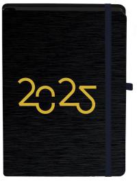 Kalendarz 2025 A5 Black Gold DNS. Autor: -. Dobreksiazki.pl Okładka książki Kalendarz 2025 A5 Black Gold DNS