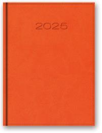 Kalendarz 2025 A5 dzienny vivella pomarańczowy. Wydawca: Codex. Dobreksiazki.pl Opakowanie Kalendarz 2025 A5 dzienny vivella pomarańczowy