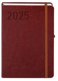 Kalendarz 2025 A5 Formalizm DNS brązowy. Autor: -. Dobreksiazki.pl Okładka książki Kalendarz 2025 A5 Formalizm DNS brązowy