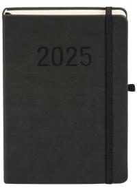 Kalendarz 2025 A5 Memofix DNS czarny. Wydawca: Antra. Dobreksiazki.pl Opakowanie Kalendarz 2025 A5 Memofix DNS czarny