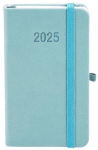 Kalendarz 2025 A6 Memofix TDW błękitny. Wydawca: Antra. Dobreksiazki.pl Opakowanie Kalendarz 2025 A6 Memofix TDW błękitny