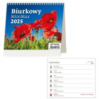 Kalendarz 2025 Biurkowy MiniMax tygodniowy. Wydawca: Helma 365. Dobreksiazki.pl Opakowanie Kalendarz 2025 Biurkowy MiniMax tygodniowy