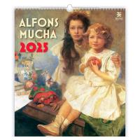 Kalendarz 2025 EX Alfons Mucha. Wydawca: Helma 365. Dobreksiazki.pl Opakowanie Kalendarz 2025 EX Alfons Mucha