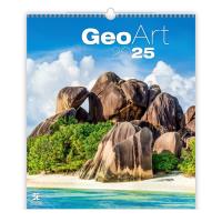 Kalendarz 2025 EX Geo Art. Wydawca: Helma 365. Dobreksiazki.pl Opakowanie Kalendarz 2025 EX Geo Art