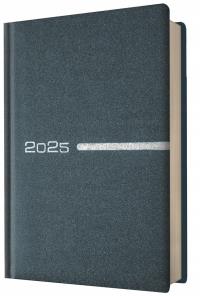 Kalendarz 2025 książkowy A5 dzienny szary. Wydawca: Evena. Dobreksiazki.pl Opakowanie Kalendarz 2025 książkowy A5 dzienny szary