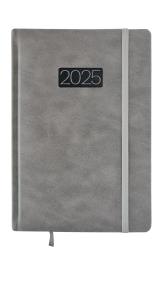 Kalendarz 2025 LUX B6 dzienny szary KK-B6D L. Wydawca: AVANTI. Dobreksiazki.pl Opakowanie Kalendarz 2025 LUX B6 dzienny szary KK-B6D L