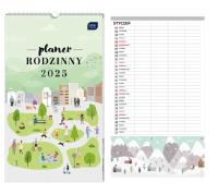 Kalendarz 2025 planer rodzinny Razem. Wydawca: INTERDRUK. Dobreksiazki.pl Opakowanie Kalendarz 2025 planer rodzinny Razem