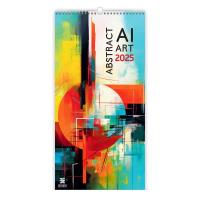Kalendarz 2025 ścienny Abstract AI Art HELMA. Wydawca: Helma. Dobreksiazki.pl Opakowanie Kalendarz 2025 ścienny Abstract AI Art HELMA
