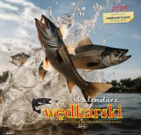 Kalendarz 2025 ścienny albumowy Wędkarski. Autor: Avanti. Dobreksiazki.pl Okładka książki Kalendarz 2025 ścienny albumowy Wędkarski