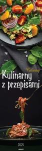 Kalendarz 2025 ścienny paskowy Kulinarny. Wydawca: AVANTI. Dobreksiazki.pl Opakowanie Kalendarz 2025 ścienny paskowy Kulinarny