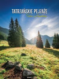 Kalendarz 2025 ścienny Tatrzańskie pejzaże. Wydawca: AVANTI. Dobreksiazki.pl Opakowanie Kalendarz 2025 ścienny Tatrzańskie pejzaże