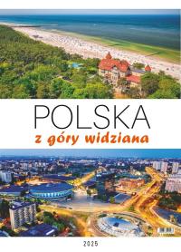 Kalendarz 2025 wieloplanszowy Polska z góry. Wydawca: Evena. Dobreksiazki.pl Opakowanie Kalendarz 2025 wieloplanszowy Polska z góry