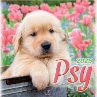 Kalendarz 2025 wieloplanszowy Psy. Wydawca: Artsezon. Dobreksiazki.pl Opakowanie Kalendarz 2025 wieloplanszowy Psy
