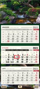 Kalendarz 5053 trójdzielny zen KT-1 V25. Wydawca: Pan Kalendarzyk. Dobreksiazki.pl Opakowanie Kalendarz 5053 trójdzielny zen KT-1 V25