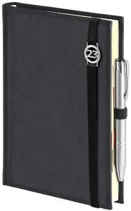 Opakowanie Kalendarz A4D Cross z gumką z ażurową datą czarny