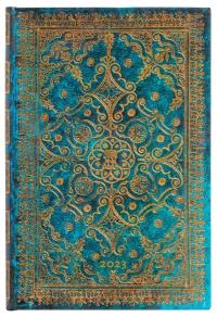 Kalendarz książkowy mini 2023 Azure. Wydawca: Paperblanks. Dobreksiazki.pl Opakowanie Kalendarz książkowy mini 2023 Azure